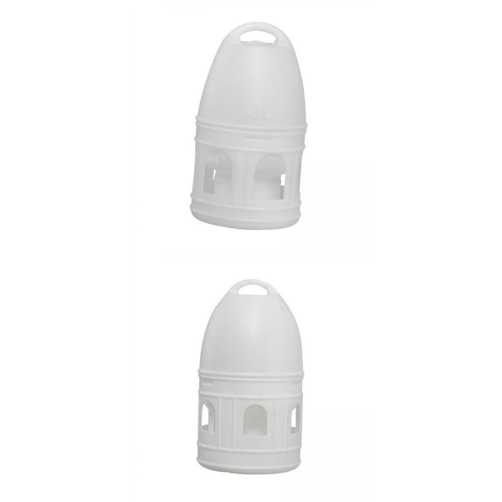 2 Pieces Bird Drinker Automatic Feeder Water Bottle Leakproof Feeding Watering