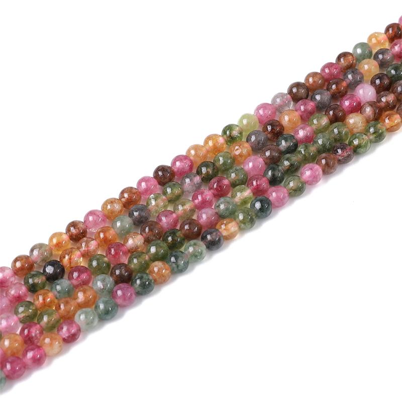 

Synthetic Imitation Tourmaline Abacus Beads For DIY Necklace Bracelet Jewelry Making Accessories 4mm 85Pcs