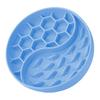 Slow Feeder Dog Bowl Non-Slip Feeding Bowl Slow Down Pet Eating Speed Silicone Pet Food Bowl with Suction Cup for Fast Eaters Cats Dogs Anxiety Relief