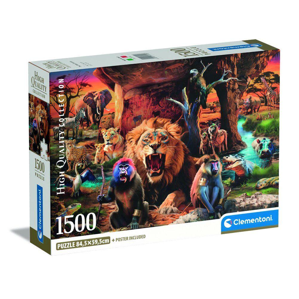 1500 Piece Puzzle. Compact The Tribal Society
