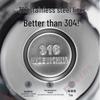 316 Stainless Steel Insulated Kettle for Home, Restaurant, or Hotel - Large Capacity Thermos