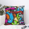Cartoon Cute Doodle Pillow Case Graphic Pillow Cover Kawaii Pillowcases For Wedding Party Home Decor