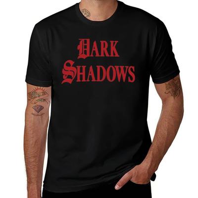 Dark Shadows T-Shirt Man T Shirts Graphic Essential T Shirt Anime Tshirt T-Shirt