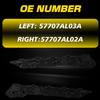 Front Driver & Passenger Bumper Fender Bracket For 15-19 Subaru Legacy Outback B