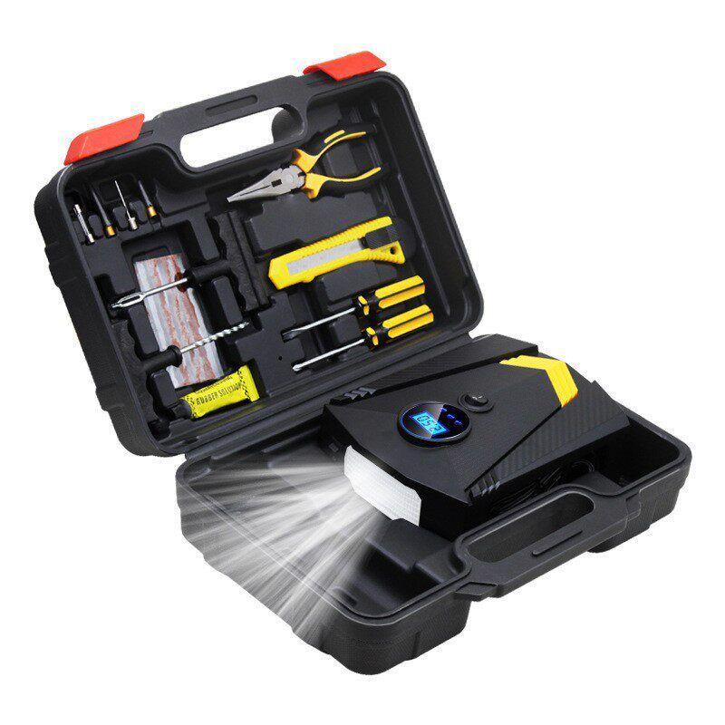 Fashion German Import Technology Car Wireless Vehicle Air Pump Portable Handheld Smart Outdoor Emergency Light