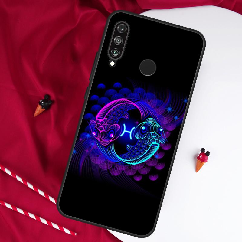 Twelve Constellations For Huawei Nova 12s 11i 12i 7i 8i Y73 Y70 Y90 Y60 Y72 Y61 Y91 9 10 SE P30 Pro P40 Lite Case