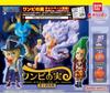 From the TV animation ONE PIECE One Piece Fruit 14th Sea Battle 4-piece complete set Gachapon capsule toy