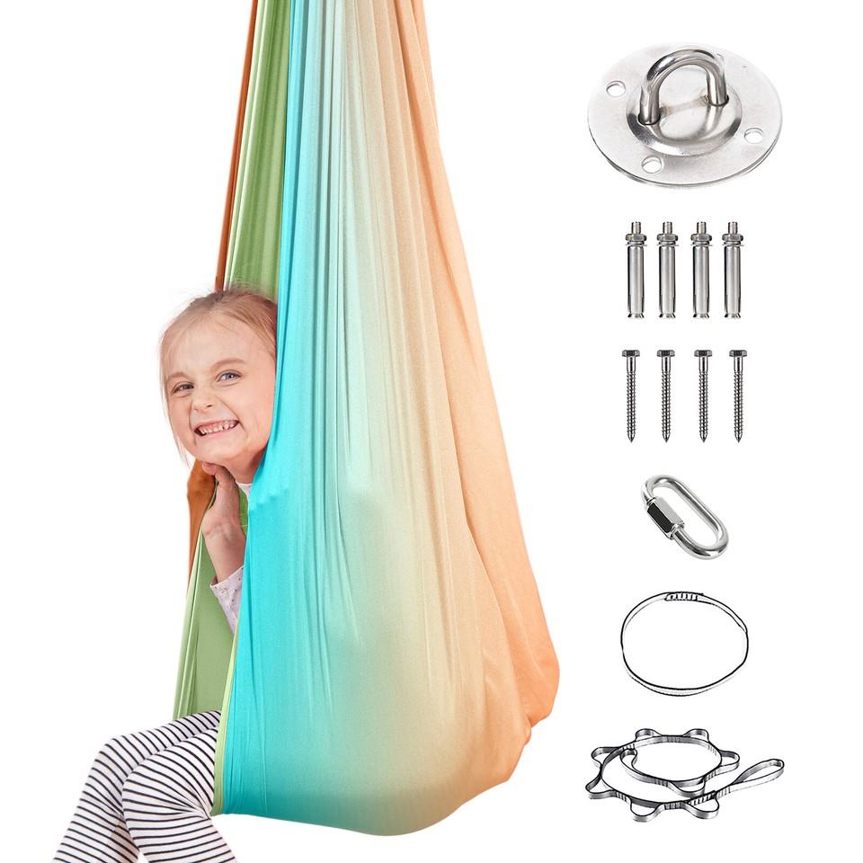 Children's Therapy Swing Hammock Rotating Swing Autism Therapy Swing