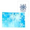 24TE 3D Snowflake Greeting Card Fine Papercraft Party Decoration Greeting Small Kits