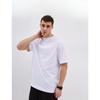 Summer Round Neck Solid Color T-shirts Fashionable Casual Pure Cotton Short Sleeved Men's T-shirts