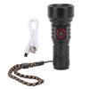 LED Mini Flashlight Aluminum Alloy 1000LM 5 Modes USB Rechargeable Portable Super Bright White Light Flashlight for