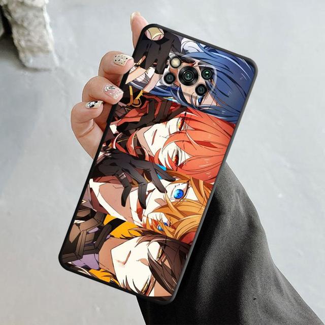 Cartoon Genshin Auswirkungen Aether Lumine Für Xiaomi Poco X3 Nfc X4pro X5 M3 Für Mi 12 13 11 10 10t 8 Note10 Lite 11ultra 11t Abdeckung