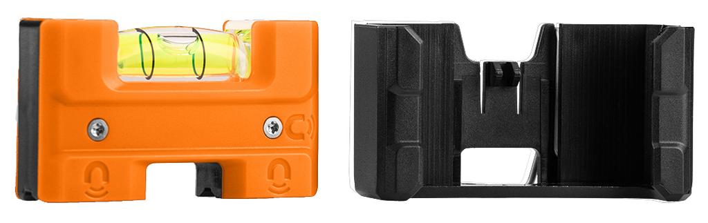 Taschenwasserwaage mit Gürtelclip