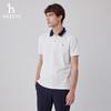 HAZZYS Men's Cooling Anti-mite Short Sleeve Polo Shirt