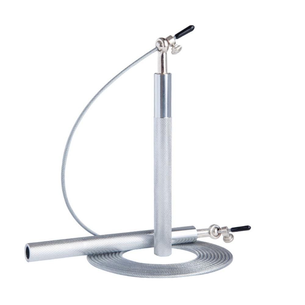 3 Meters Speed Skipping Rope Adjustable Aluminum Alloy Boxing Skipping Rope 360° Swivel Ball Bearing Steel Wire