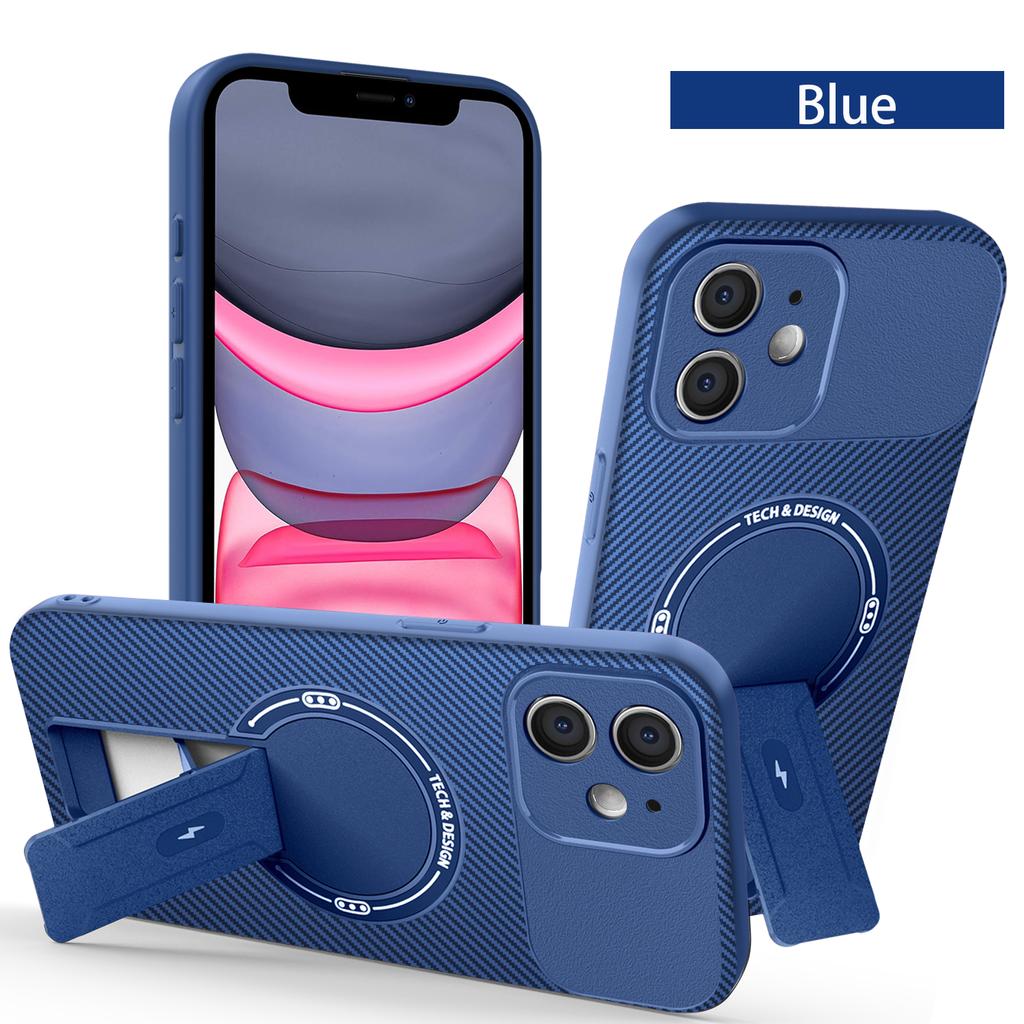 For iPhone 16 Pro Max Case iPhone 15 Phone Case iPhone 14 Cover iPhone 16 Pro 15 P+ Magnetic Mounting Bracket Protect Back Cover