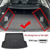 Car Trunk Mat For Jaecoo J7 7 Tansuo 06 2023 2024 2025 Fulwin T6 Tiggo 7 Sport TPE Waterproof Anti-dirty Rubber Pads Accessories