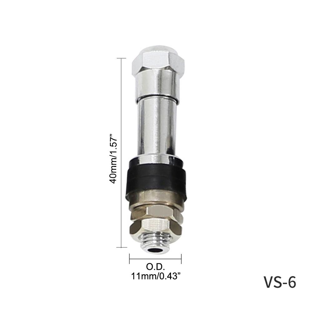 4pcs Clamp-in Car Tyre Valves TR48E V-5 ENKEI Wheels Motorcycle Inner-Mount High-performance Custom Wheels Tubeless Valve Stems VS-6
