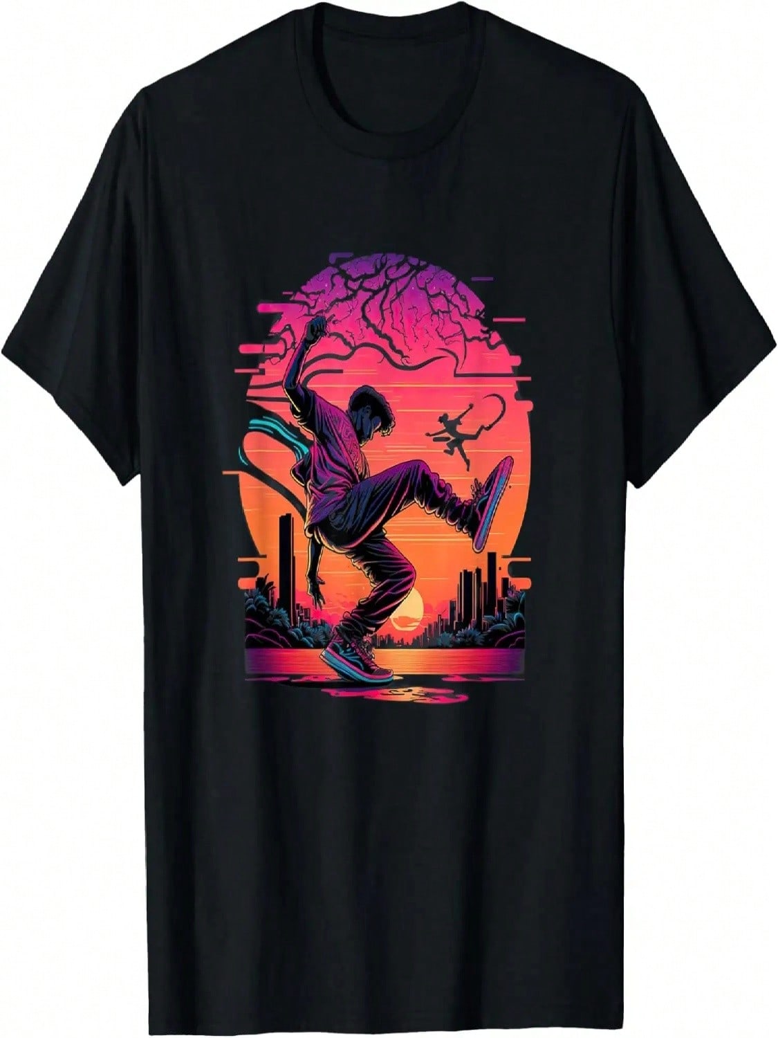 Retro Aesthetic Breakdance Hip Hop T-Shirt S разноцветный