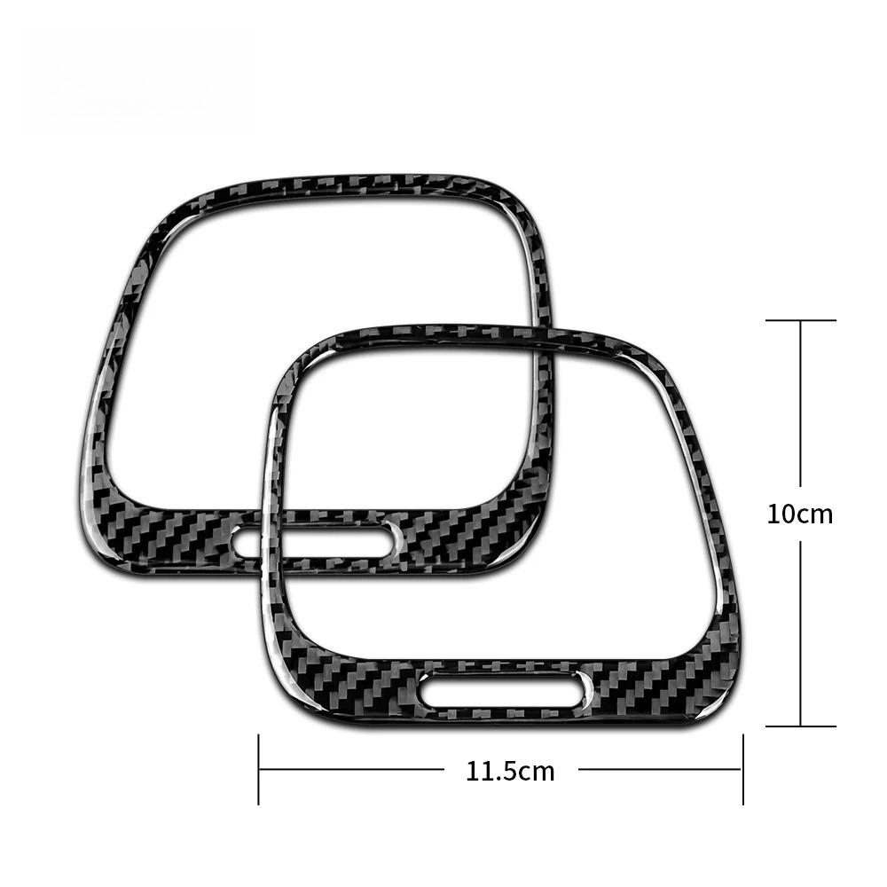 Carbon Fiber Side Air Vent Trim For Volkswagen Scirocco 2009 2010 2011 2012-2016 Left Right Dashboard Outlet Cover Frame 2PCS