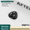 Universal Adhesive Caster Wheels, Silent, Wear-Resistant, Punch-Free Ball Bearings, Thickened Base for Household Use