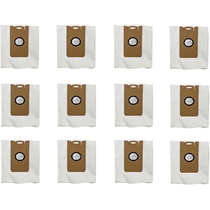 McbeAn Hepa Filter and Side Brush Compatible for Lydsto W2 Mop Cloth Dust Bag Robot Vacuums Spare Part Replacement Garbage Bags Parts Accessories(3)