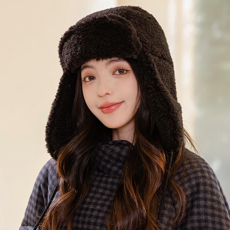 ВСТРЕЧАЙТЕ SUNNY Женская зимняя плюшевая шапка с ушками One Size