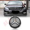 Front Grille Star Emblems Logo For Mercedes Benz B W245 C W204 C300 C250 GLK X204 GLK300 GLK350 AK2