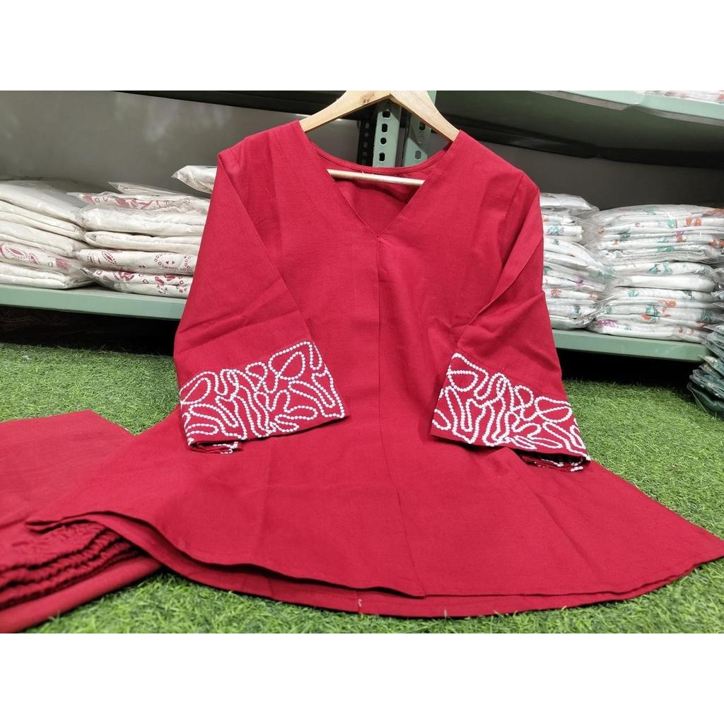 Designer Bollywood Ethnic Kurta Cord Set Indian Women Party Wear Kurti Pant Set
