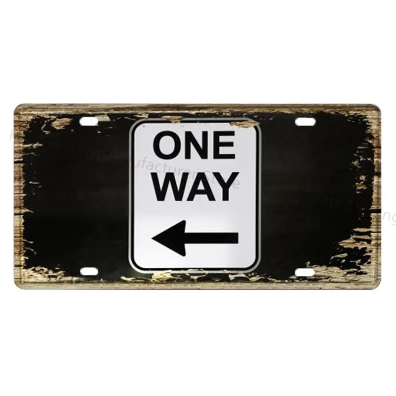 DORA Tin Sign OPENCLOSED Free WIFI License Plate Store Wall Decor Restrooms Tin Sign Vintage No Smoking WC Metal Sign Painting Plaques Poster