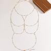 Women Sexy Tassel Round Bead Body Chain Bikini Chest Waist Jewelry