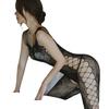 Sexy Lingerie Women's Sexy Suspender Seduction Open-file Onesie Pantyhose