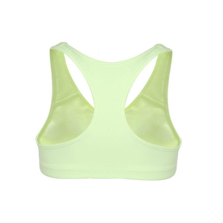 Nike Retro American Medium Support One-Piece Pad Sports Yoga Tank Top Women Tops Light-Yellow-Green BV3637-701