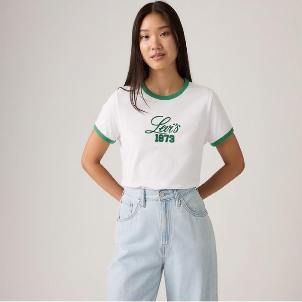 Levi S Women S Graphic Favorite Ringer Tee 005h20001 85(S)