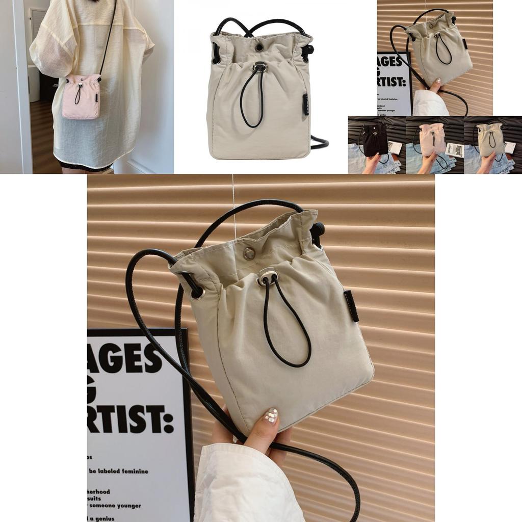 Stylish Casual Crossbody Coin Purse New Minimalist Fashion Phone Bag For Women 2024 Japanese Korean Artistic Lightweight Small Bag
