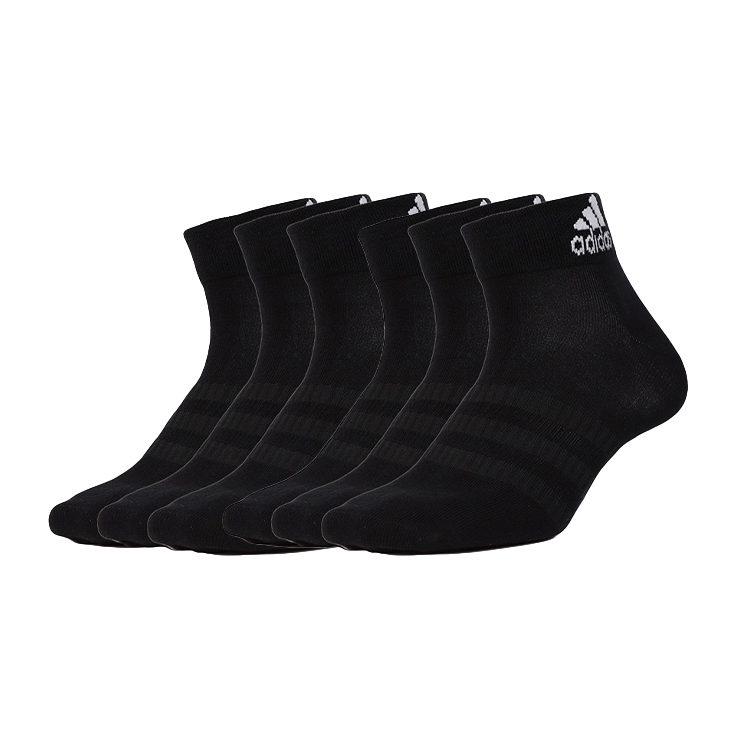 Adidas Basketball Socks Unisex Black Couple's DZ9436