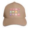 Assorted Colorful Macarons Set Baseball Cap Luxury Hat Custom Cap Golf Hat Unisex Hat Beach Womens Unisexs