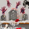 Halloween Simulation Horror Blood-hand Glass Window Home Atmosphere Decoration Stickers