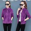 Women's Fleece Coat Winter Warm Thicken Jacket Two-Sided Wear Double-Sided Velvet Coral Fleece Coats Polar Fleece Jackets