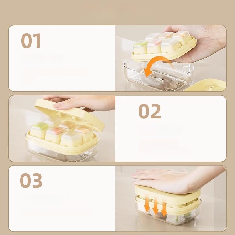 15 Mini Iskubs Silikon Iskubsform Iskubspress Bärbar Hem Iskubsartefakt Med Lock Hemishockey