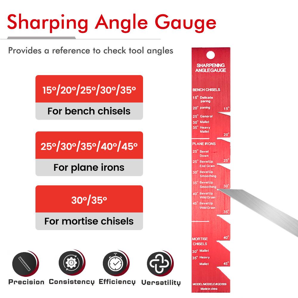 Guide New Sharpening System Honing Guide Sharpening Holder Woodworking Chisel Angle Fixture Gauge Sharpening Holder