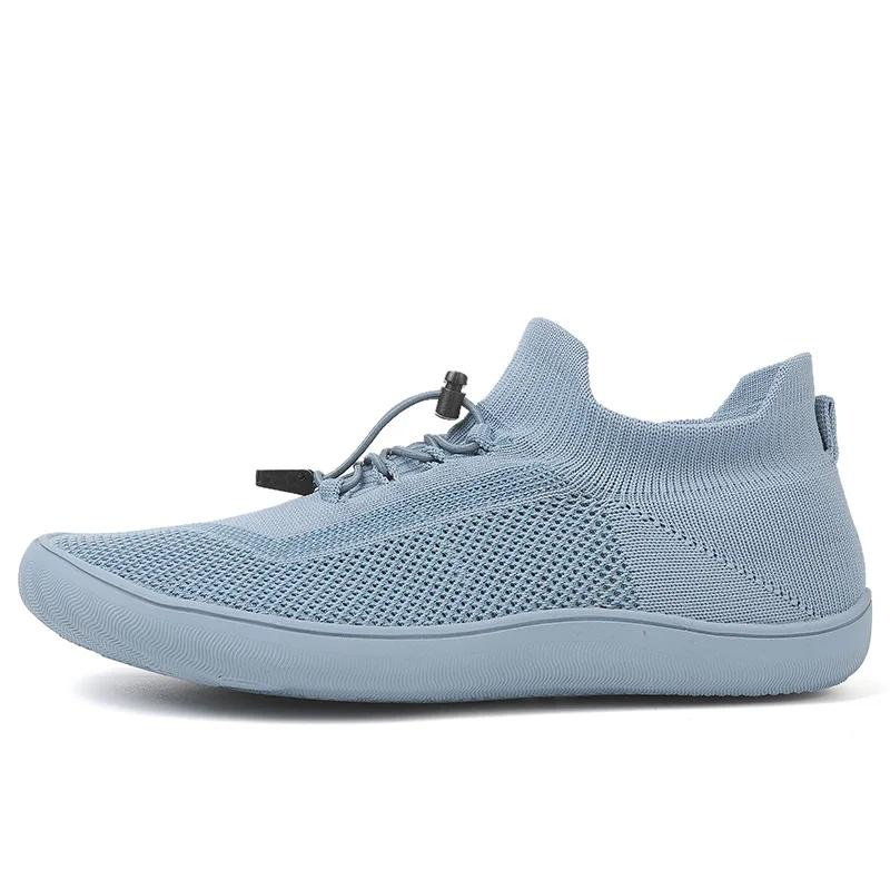 Men Wide Toe Walking Shoes Women Comfortable Barefoot Casual Footwear New Flat Light Weight Sports Zapatillas Couple Size 36-46