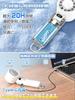 Handheld Fan with Cooling Portable Cooling Compact and 100 Wind Speed LED Battery USB Heat Neck Strap with Blue [2025 Model] Plate, Fan, Powerful,