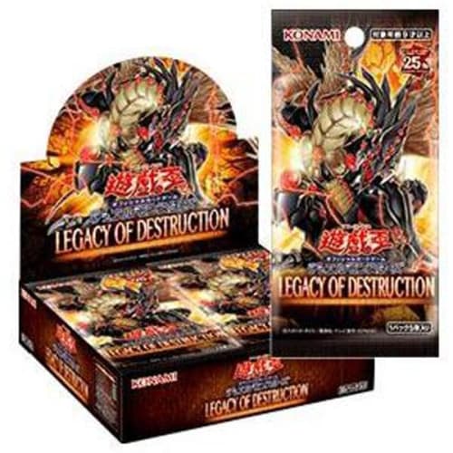 [1 Unopened Box] Yu-Gi-Oh! LEGACY OF DESTRUCTION [First Press Limited Edition + 1 Bonus Pack Included] *Purchase 24 Boxes and receive an Unopened Cart