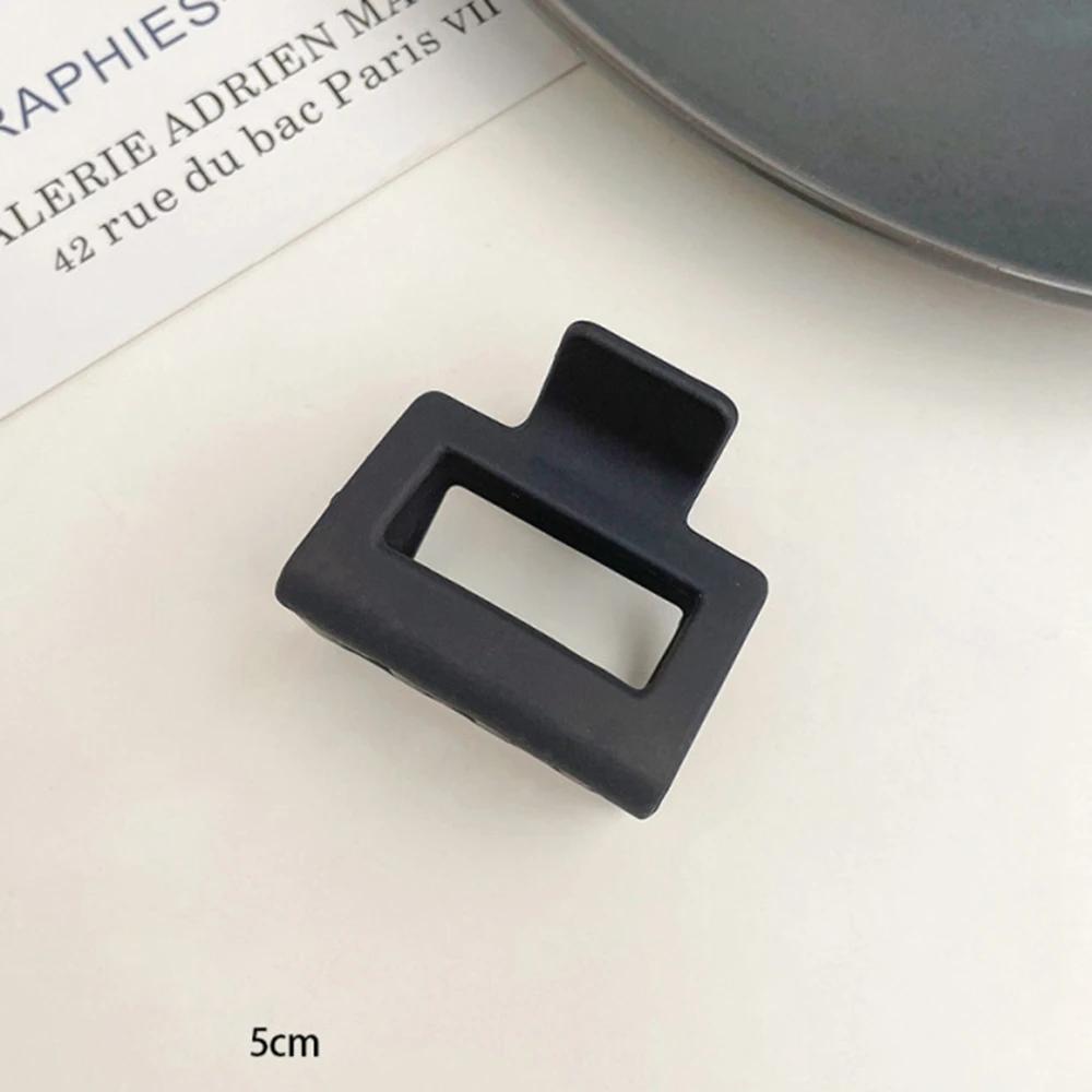 

1PC Black Large Hair Claws Elegant Acrylic Hair Clip Hairpins Barrette Crab Claw Clips Headwear For Women Girls Hair Accessories