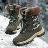 Women's High-Top Winter Snow Boots - Warm Cotton Shoes