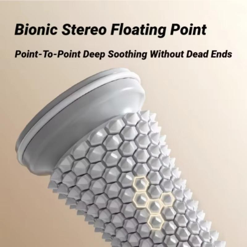 Foot Massage Roller Ergonomic Yoga Plantar Foot Roller Multifunctional Reflexology Foot Massager for Deep Tissue Muscle Massage