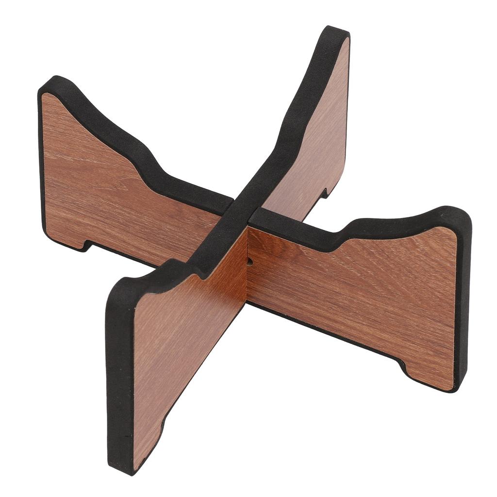 Ethereal Drum Stand Silicone Sound Insulation Layer Detachable Wooden Display Rack Handpan Tongue