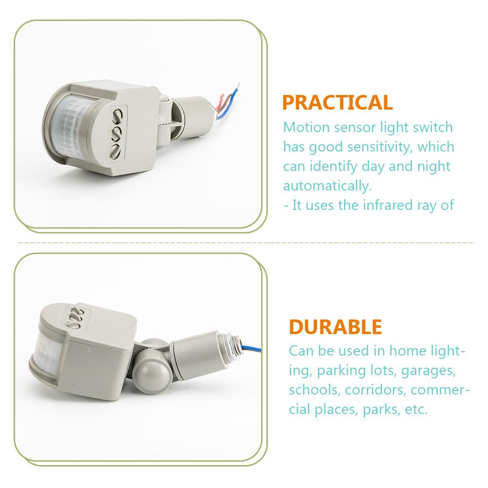 Pir Motion Sensor LED Light Ac85-265V Infrared Sensor Light Automatic On Off Smart Motion for Home Garage Parking