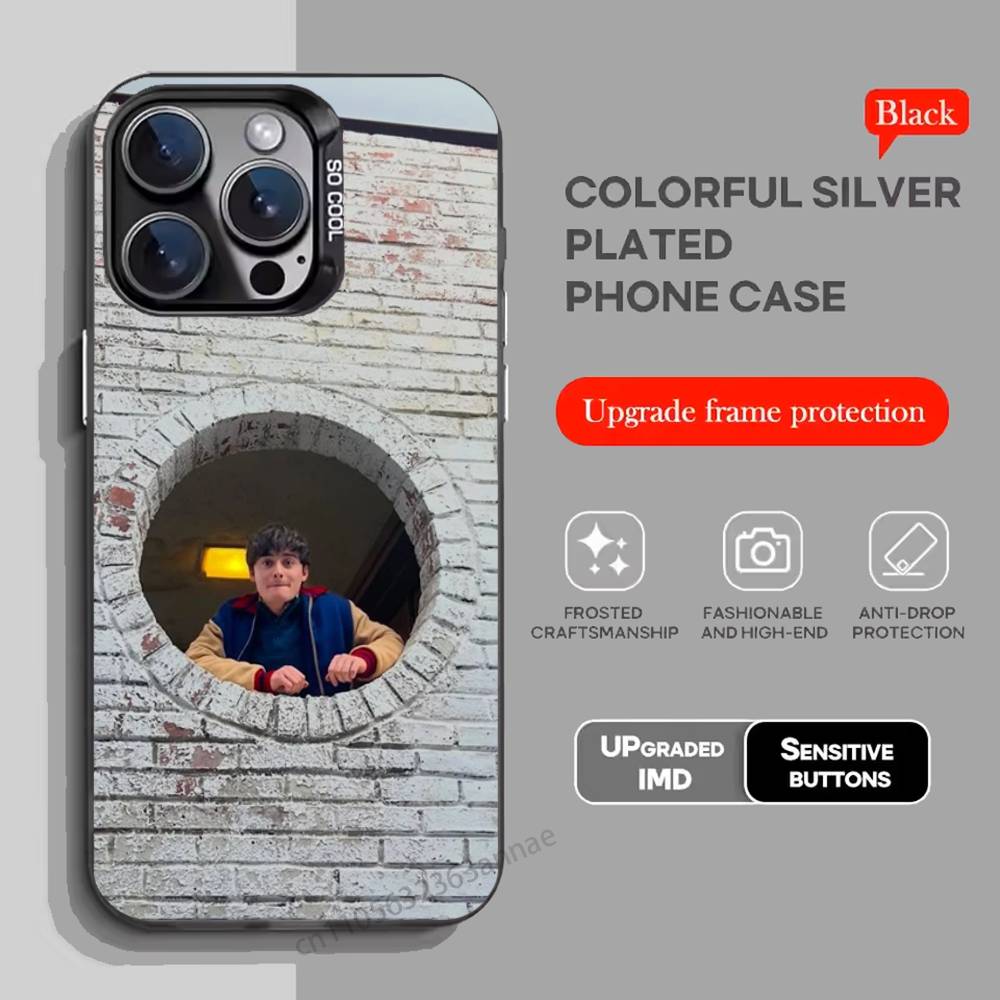 

N-Noah Will S-Schnapp phone Case for iPhone 17 11 12 Pro Max Plus Mini Air SE 16e 14 15 16 13 Soft Shell iPhone17pro